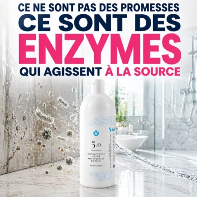 Détartrant WC & salle de bains enzymatique | 20 recharges | Calcaire, odeurs, canalisations