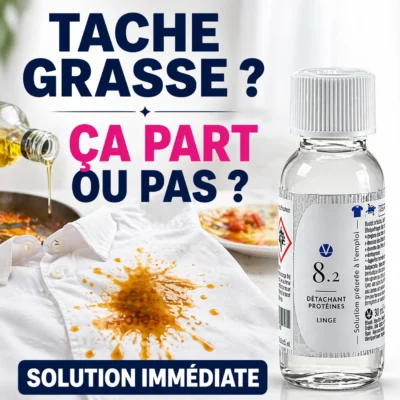 Détachant taches alimentaires | Graisse, sauce, huile, sang