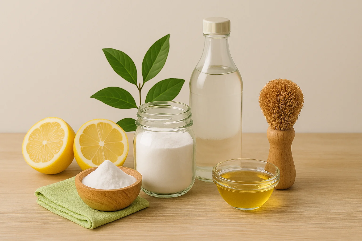 Les ingrédients naturels à privilégier pour un nettoyage sans toxines