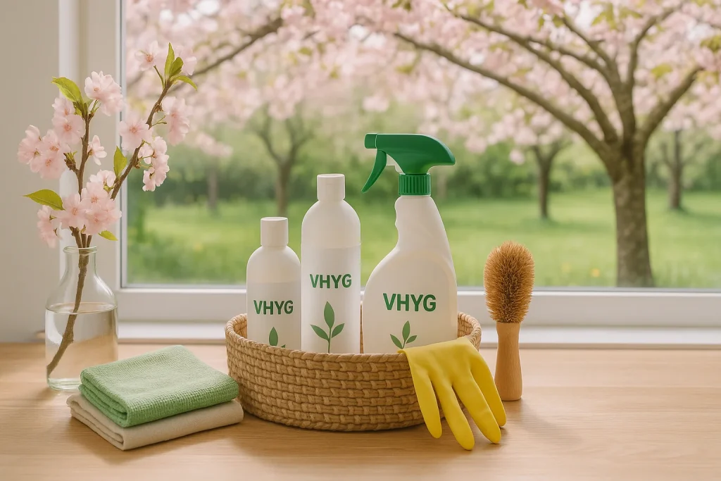 Printemps : Optez pour un ménage naturel et efficace avec VHYG