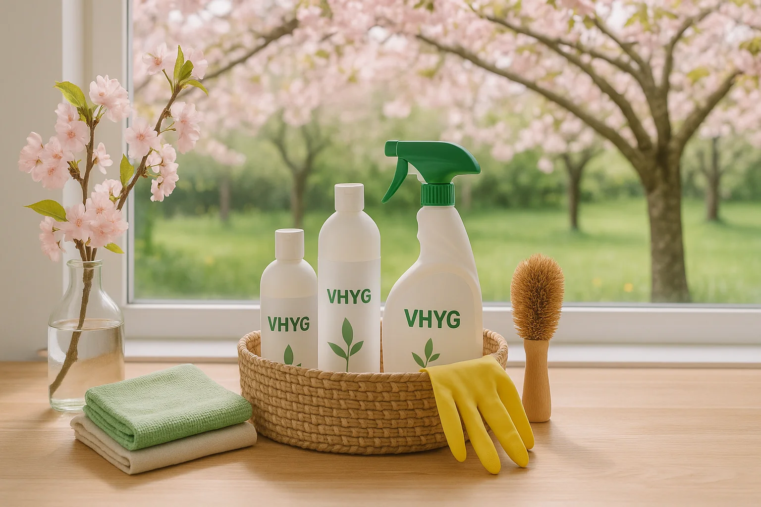 Printemps : Optez pour un ménage naturel et efficace avec VHYG