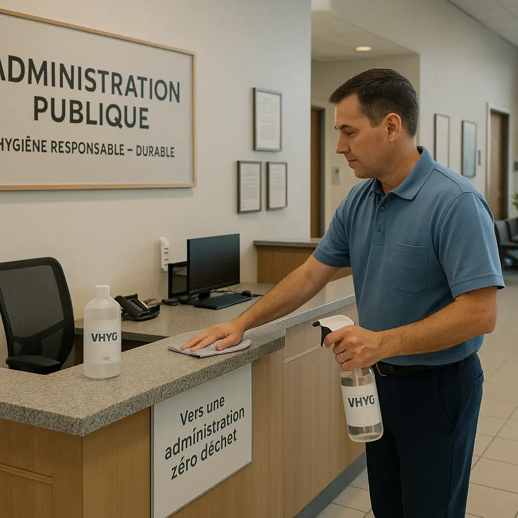 VHYG au service des administrations publiques : Vers une hygiène responsable et durable
