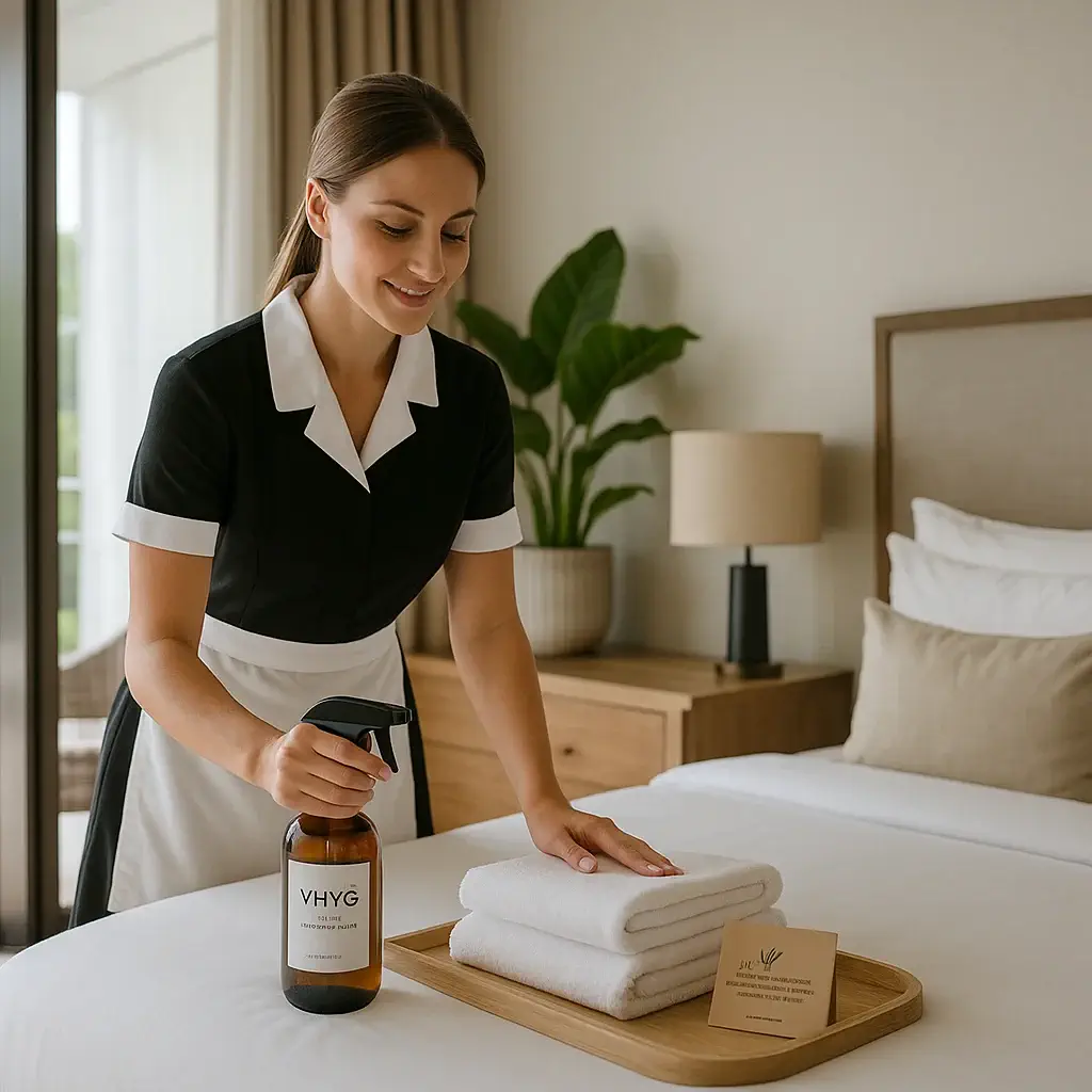 VHYG dans l’hôtellerie : Offrir propreté et durabilité à vos clients
