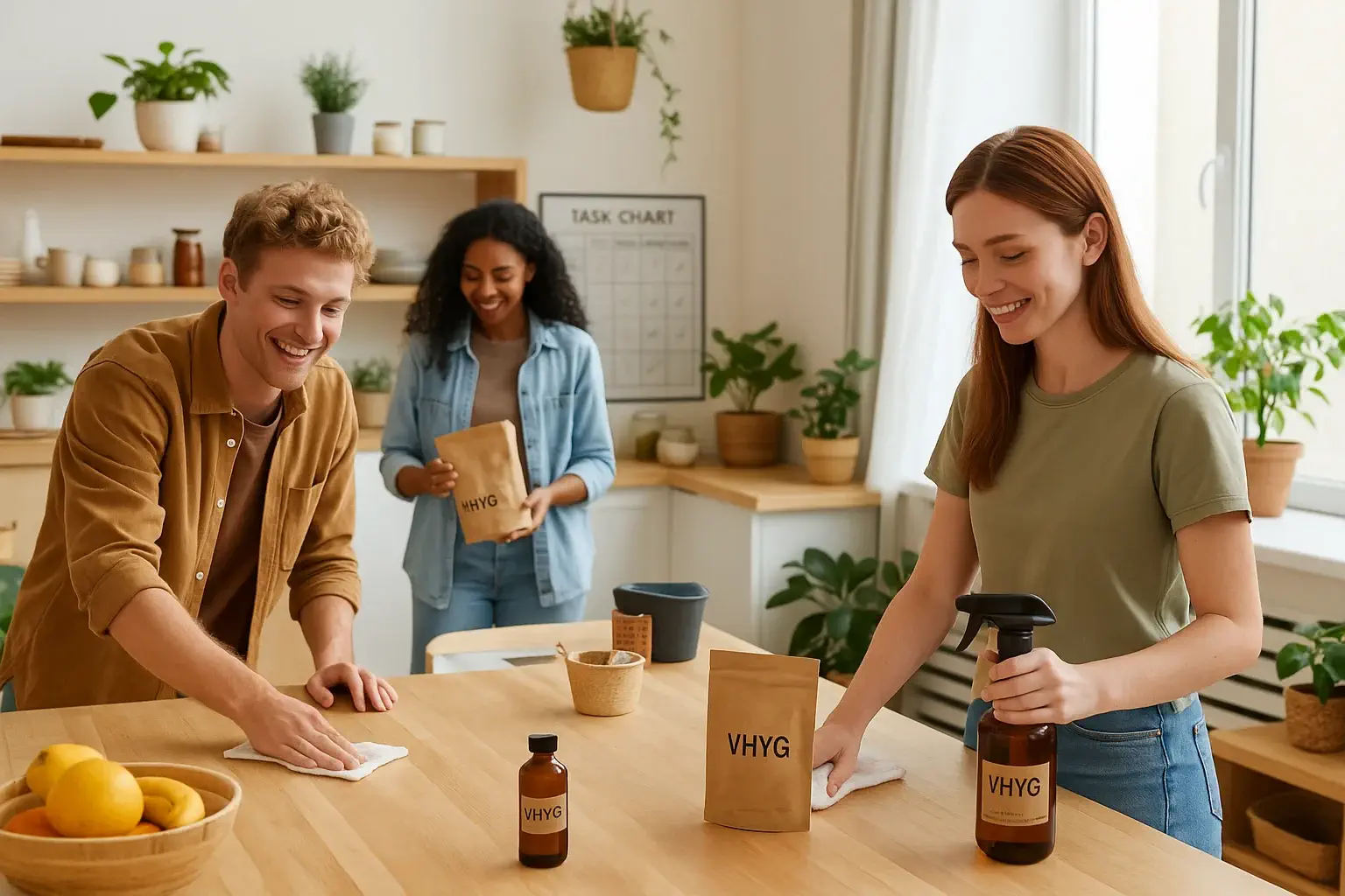 Maisons partagées : Comment instaurer une hygiène écoresponsable avec VHYG