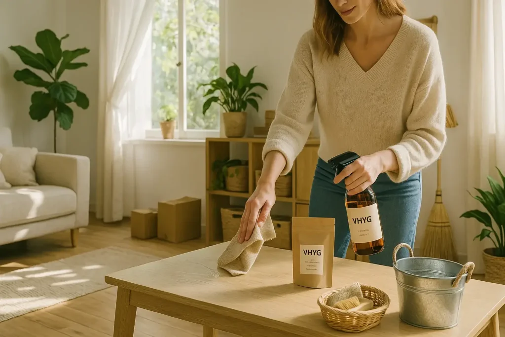 Nettoyage de printemps : Comment le transformer en geste écologique avec VHYG