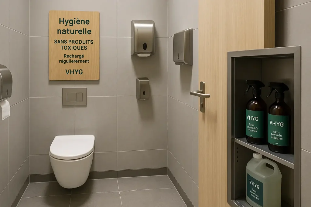 Toilettes publiques et écologie : Relever le défi de l’hygiène responsable avec VHYG